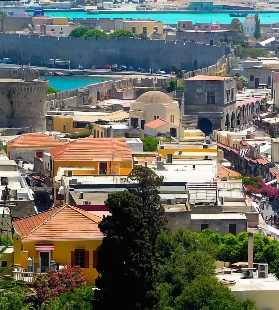 Città vecchia di Rodi