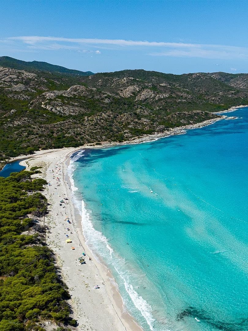 Plage De Saleccia, Saint-Florent, Corse, France