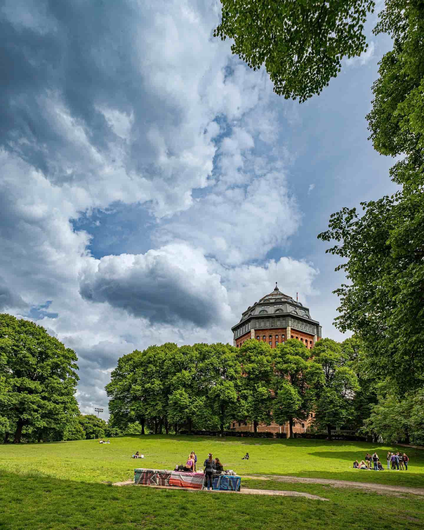 Schanzenpark, Sternschanze Karolinenviertel, Amburgo, Germania