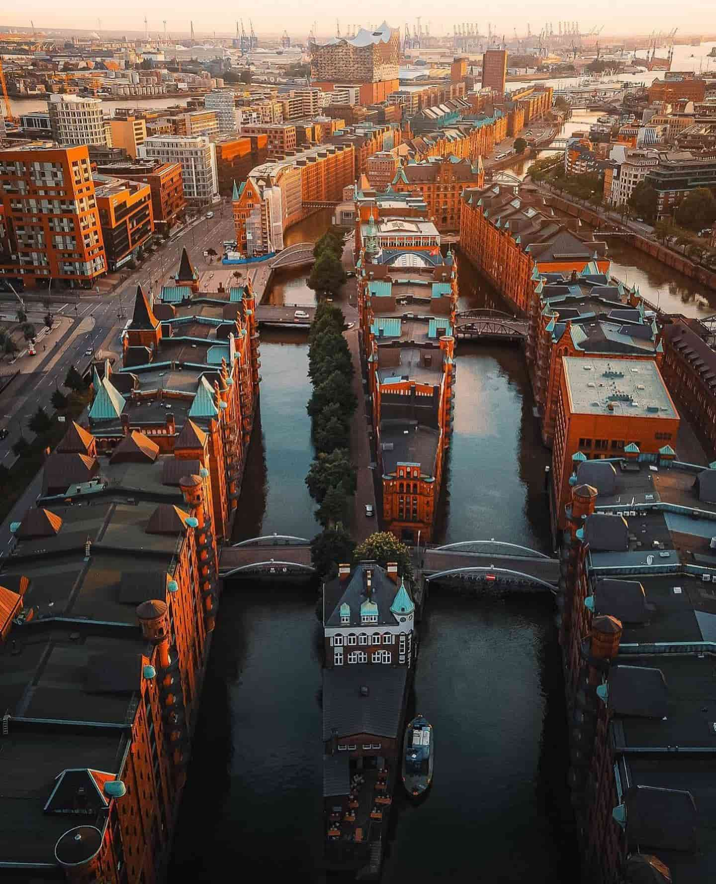 Speicherstadt, Amburgo, Germania