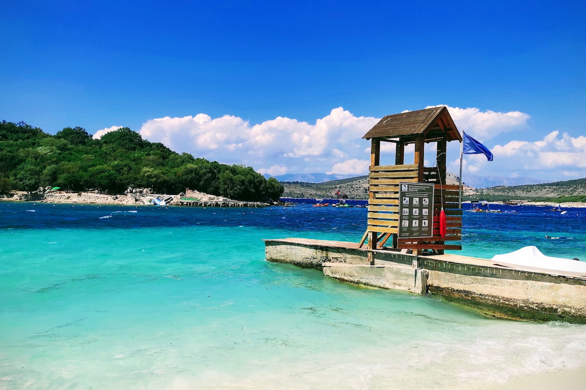 Spiaggia di Bora Bora, Albania